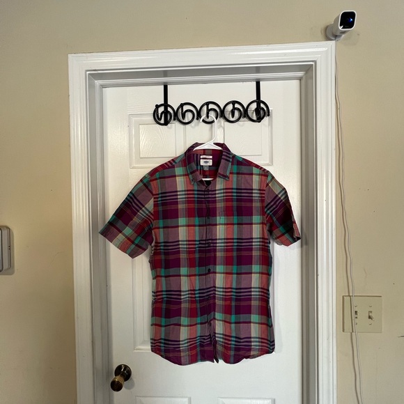 Old Navy Other - Old Navy Multicolor Plaid Button Down Shirt